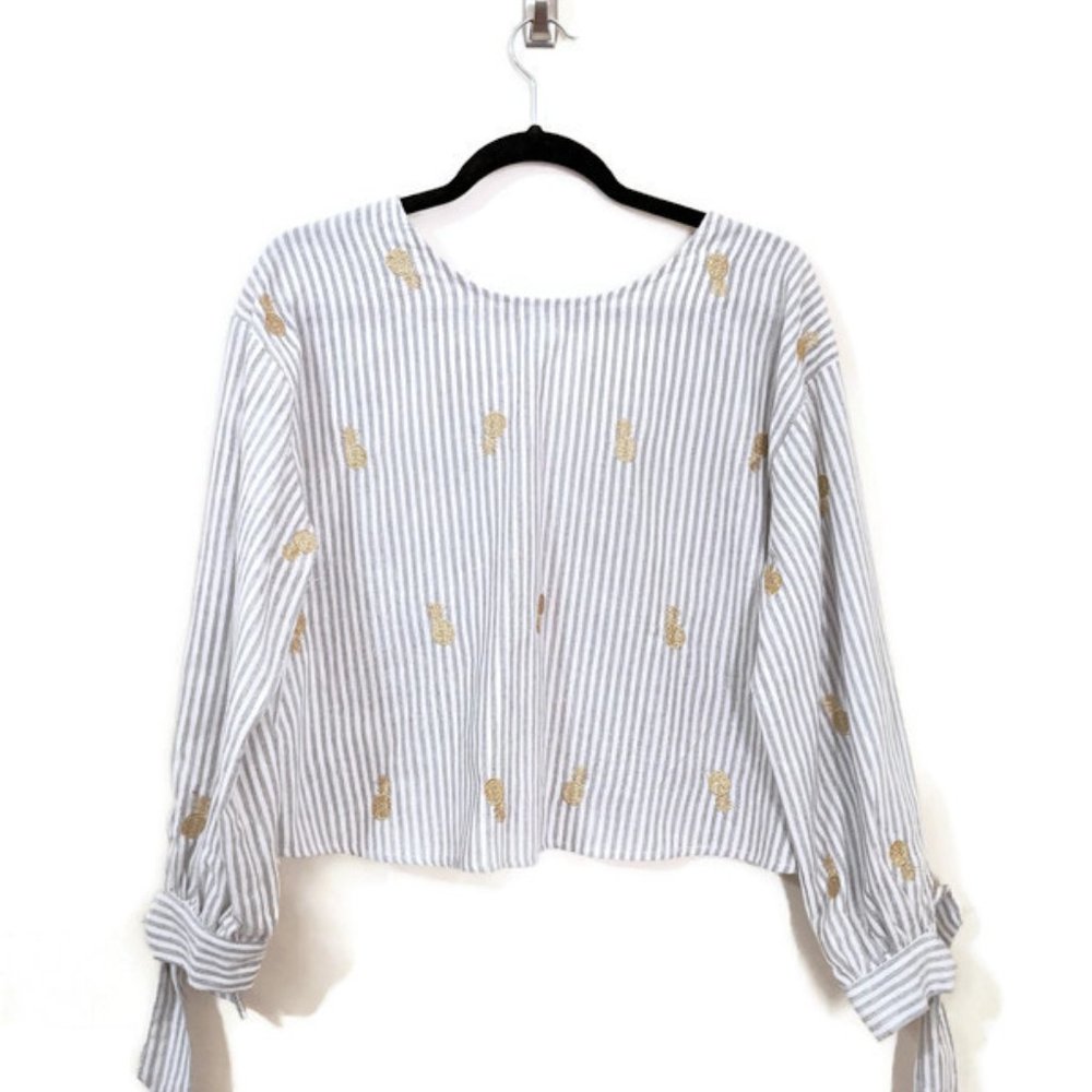 NWT Ellison Pineapple Open Back